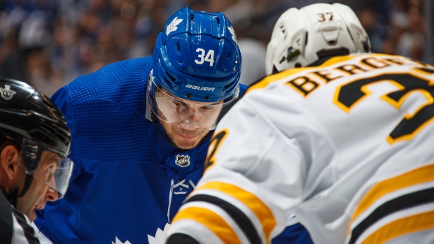 Auston Matthews Patrice Bergeron, Mark Blinch/NHLI via Getty Images Auston Matthews Patrice Bergeron