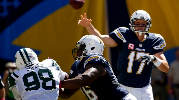Philip Rivers, The Canadian Press Philip Rivers
