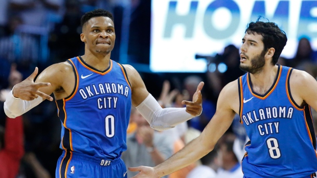 Russell Westbrook, The Canadian Press Russell Westbrook