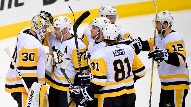 Penguins Celebrate, The Canadian Press Penguins Celebrate