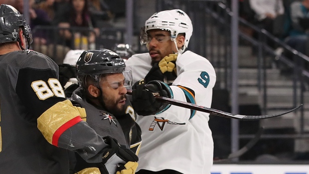 Evander Kane Pierre-Edouard Bellemare, Christian Petersen/Getty Images Evander Kane Pierre-Edouard Bellemare