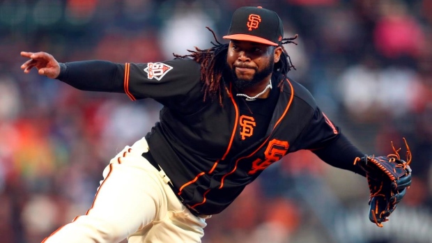 Johnny Cueto, The Canadian Press Johnny Cueto