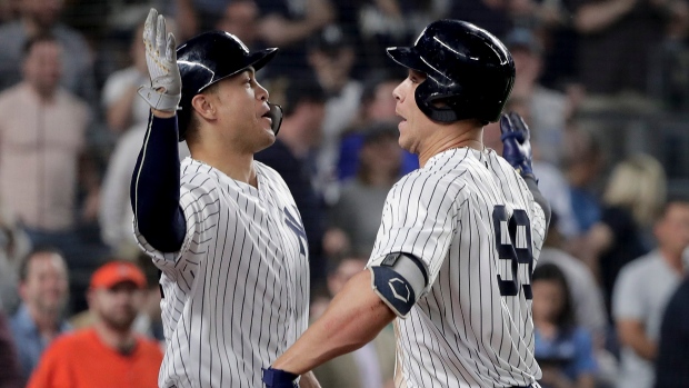 Aaron Judge, Giancarlo Stanton , The Canadian Press Aaron Judge, Giancarlo Stanton