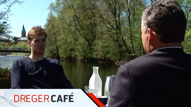 Connor McDavid at Dreger Cafe, TSN Connor McDavid at Dreger Cafe