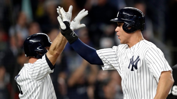 Aaron Judge and Brett Gardner 