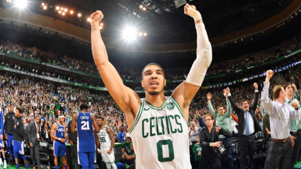 Jayson Tatum, Jesse D. Garrabrant/NBAE via Getty Images Jayson Tatum