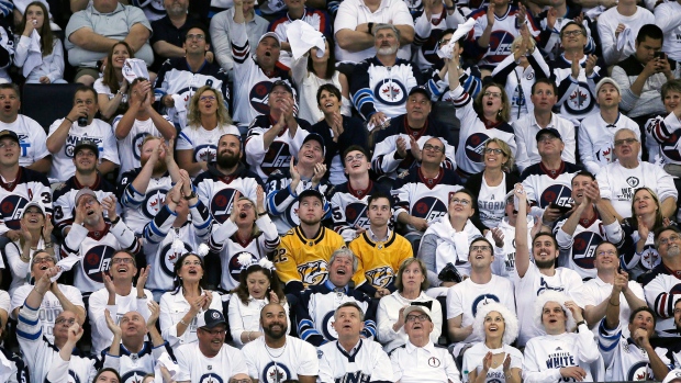 Jets whiteout, The Canadian Press Jets whiteout
