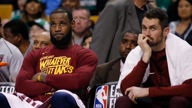 LeBron James Kevin Love, The Canadian Press LeBron James Kevin Love