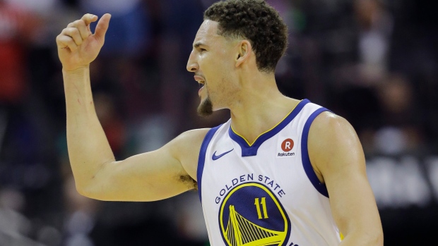 Klay Thompson, The Canadian Press Klay Thompson