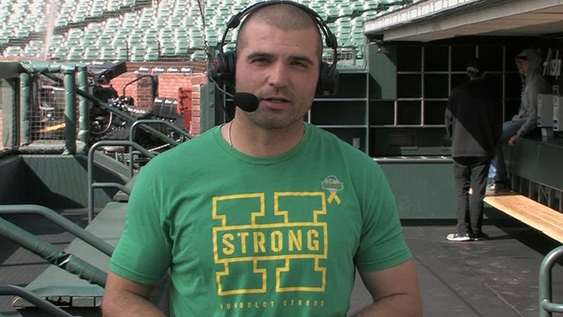 Joey Votto talks to TSN Joey Votto talks to TSN