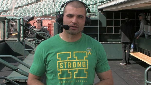 Joey Votto talks to TSN