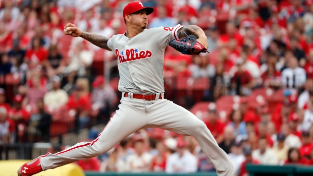 Vince Velasquez, The Canadian Press Vince Velasquez