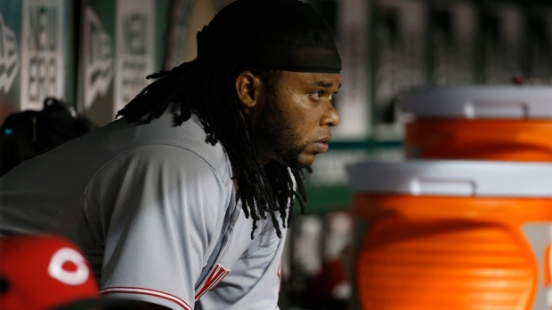 Cueto finally stumbles, allows 8 runs as Reds commit 4 errors, fall 9-4 to Nationals Article Image 0, The Canadian Press Cueto finally stumbles, allows 8 runs as Reds commit 4 errors, fall 9-4 to Nationals Article Image 0