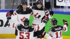 Team Canada celebrates goal