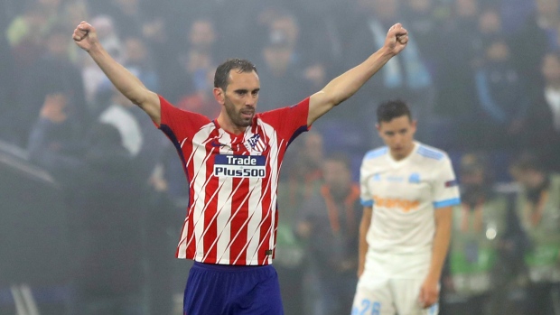 Diego Godin, The Canadian Press Diego Godin