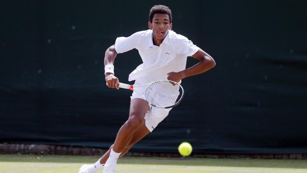 Felix Auger-Aliassime, The Canadian Press Felix Auger-Aliassime