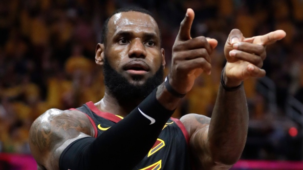 LeBron James , The Canadian Press LeBron James