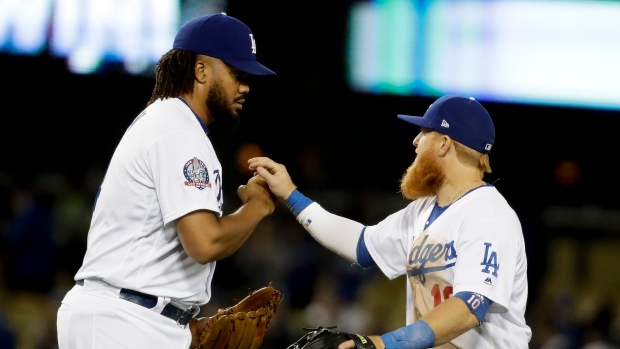 Kenley Jansen Justin Turner, The Canadian Press Kenley Jansen Justin Turner