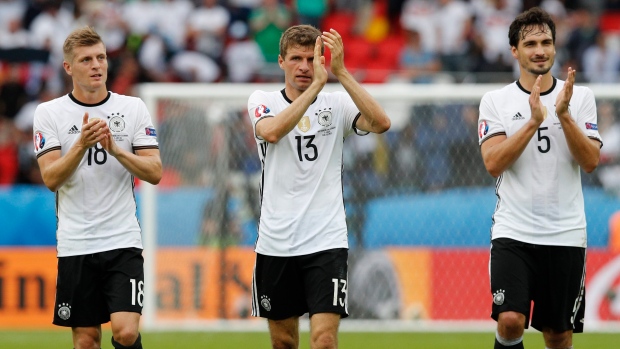 Toni Kroos Thomas Mueller Mats Hummels, The Canadian Press Toni Kroos Thomas Mueller Mats Hummels