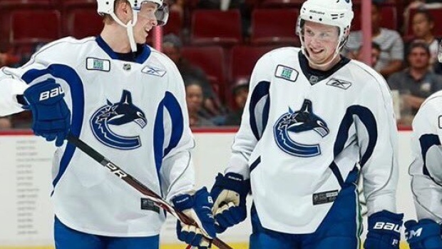 Jonathan Dahlen and Elias Pettersson Jonathan Dahlen and Elias Pettersson