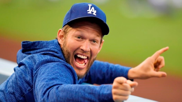 Clayton Kershaw , The Canadian Press Clayton Kershaw