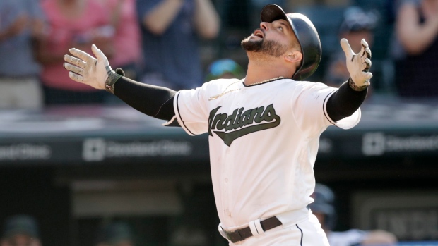 Yonder Alonso , The Canadian Press Yonder Alonso