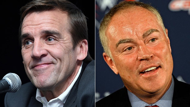 George McPhee and Brian MacLellan, Getty Images George McPhee and Brian MacLellan