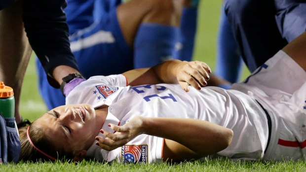 U.S. women crush Guatemala; Morgan injured - TSN.ca