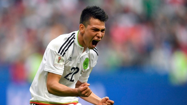 Hirving Lozano, The Canadian Press Hirving Lozano