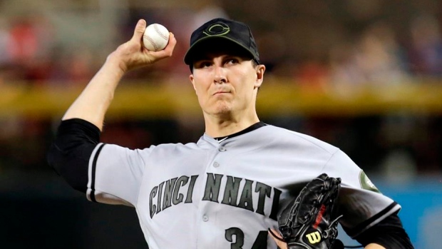 Homer Bailey, The Canadian Press Homer Bailey