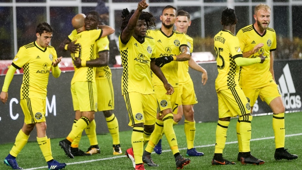 Columbus Crew celebrate, Getty Images Columbus Crew celebrate