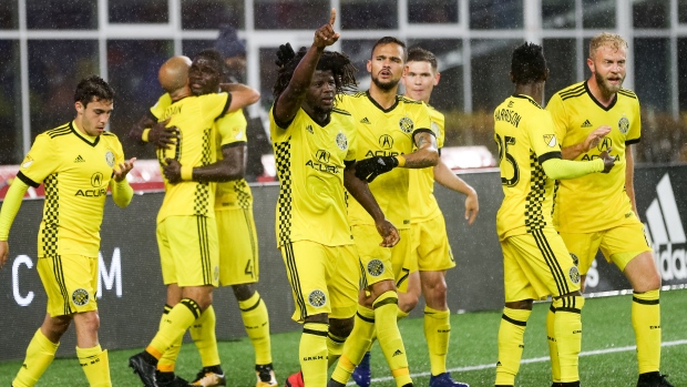 Columbus Crew celebrate, Getty Images Columbus Crew celebrate