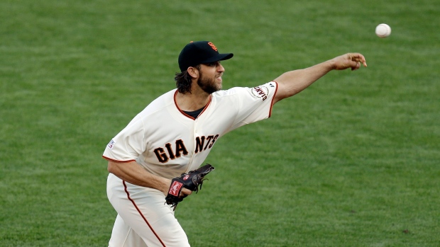 Madison Bumgarner, The Canadian Press Madison Bumgarner