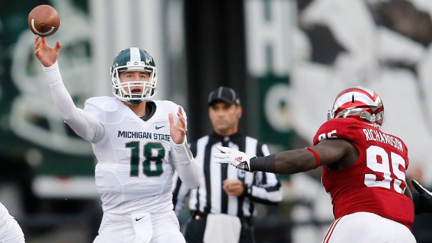Connor Cook, The Canadian Press Connor Cook