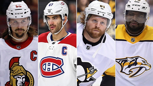 Karlsson, Pacioretty, Kessel, Subban