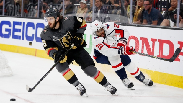 Colin Miller and Devante Smith-Pelly , The Canadian Press Colin Miller and Devante Smith-Pelly