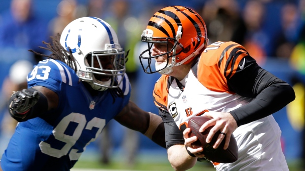 Erik Walden and Andy Dalton, The Canadian Press Erik Walden and Andy Dalton