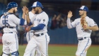 Russell Martin, Teoscar Hernandez and Randal Grichuk 