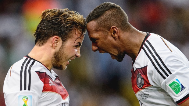 Mario Gotze Jerome Boateng, Getty Images Mario Gotze Jerome Boateng