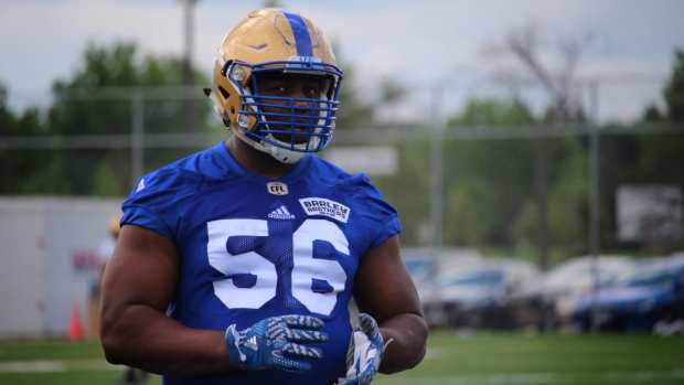 Faith Ekakitie, Winnipeg Blue Bombers Faith Ekakitie