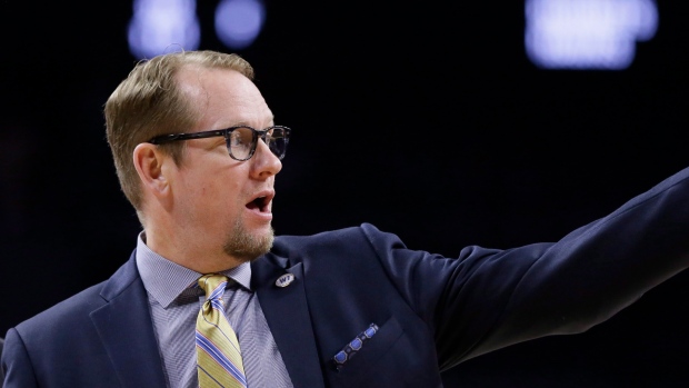 Nick Nurse, The Canadian Press Nick Nurse