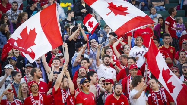 Canada Soccer Fans, The Canadian Press Canada Soccer Fans