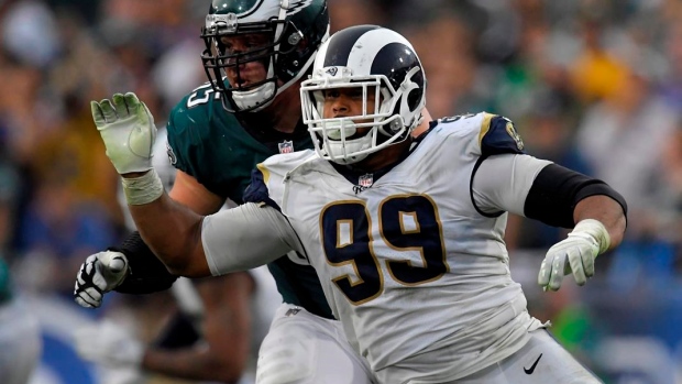 Rams DT Aaron Donald skips mandatory minicamp, seeking deal Article Image 0, The Canadian Press Rams DT Aaron Donald skips mandatory minicamp, seeking deal Article Image 0