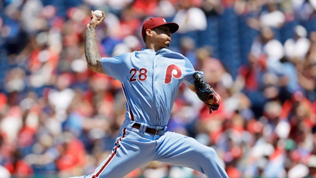 Vince Velasquez, The Canadian Press Vince Velasquez