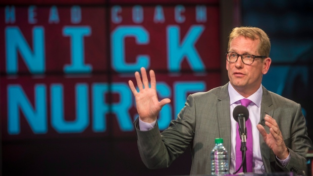 Nick Nurse, The Canadian Press Nick Nurse