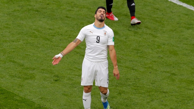 Luis Suarez, The Canadian Press Luis Suarez