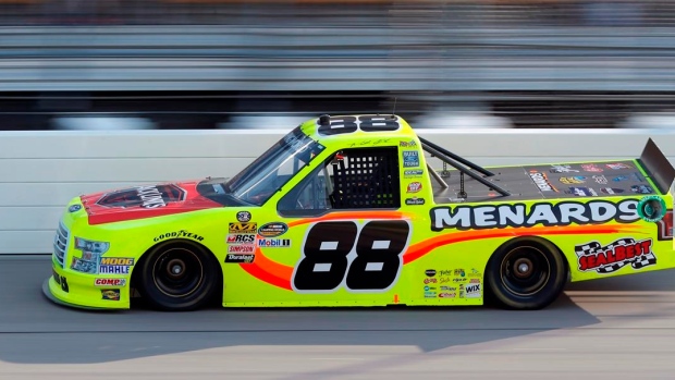Brett Moffitt claims hometown win in NASCAR Truck Series Article Image 0, The Canadian Press Brett Moffitt claims hometown win in NASCAR Truck Series Article Image 0