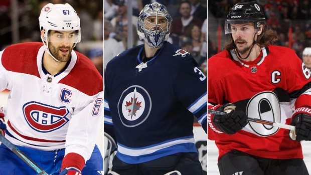 Max Pacioretty, Connor Hellebuyck, Erik Karlsson, Getty Images Max Pacioretty, Connor Hellebuyck, Erik Karlsson