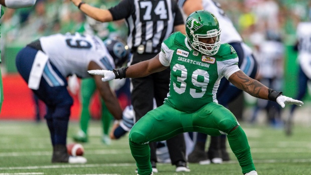 Charleston Hughes, Saskatchewan Roughriders Charleston Hughes