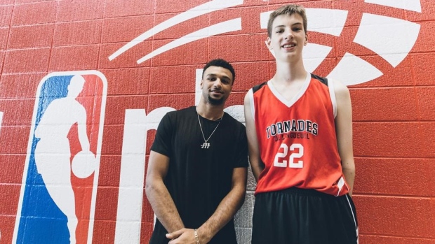 Jamal Murray, left, and Olivier Rioux, The Canadian Press Jamal Murray, left, and Olivier Rioux